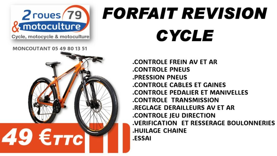 Forfaits révisions - FORFAIT REVISION CYCLE