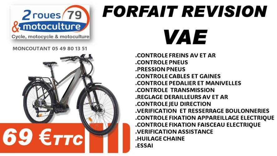 Forfaits révisions - FORFAIT REVISION VAE