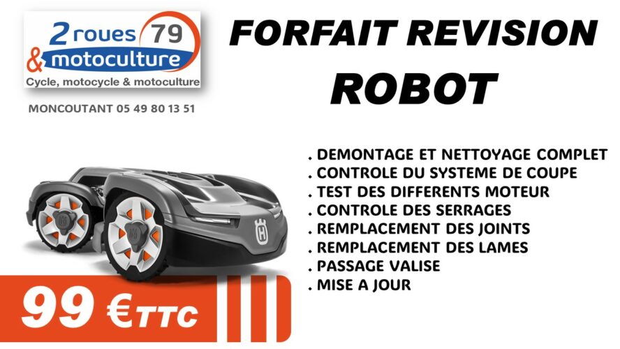 Forfaits révisions - FORFAIT ROBOT